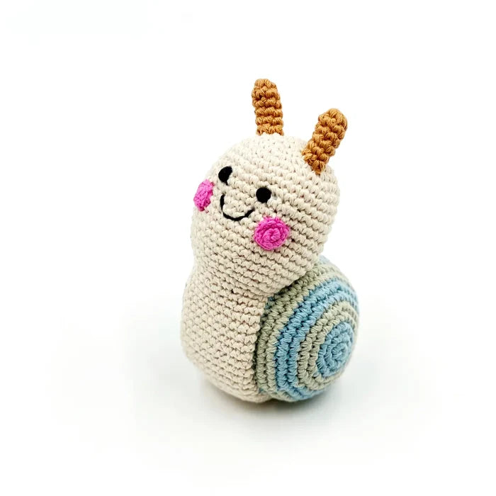 PEBBLE SNAIL RATTLE