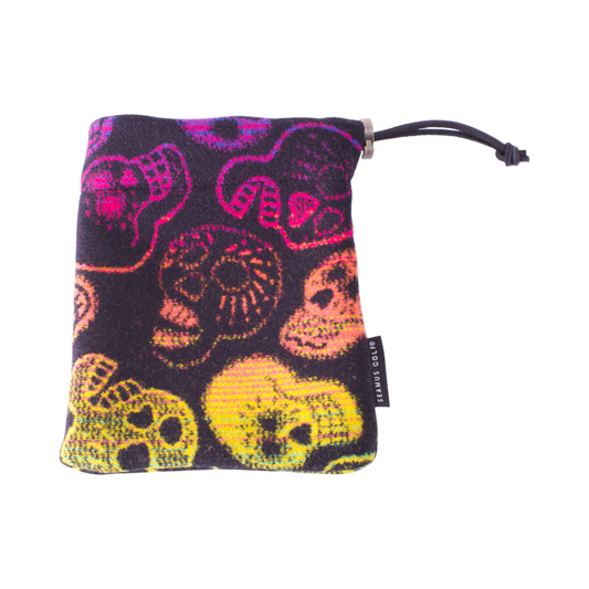 Pendleton® Sugar Skulls Drawstring Pouch