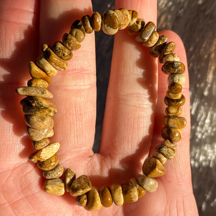 Picture Jasper Chip Bracelet