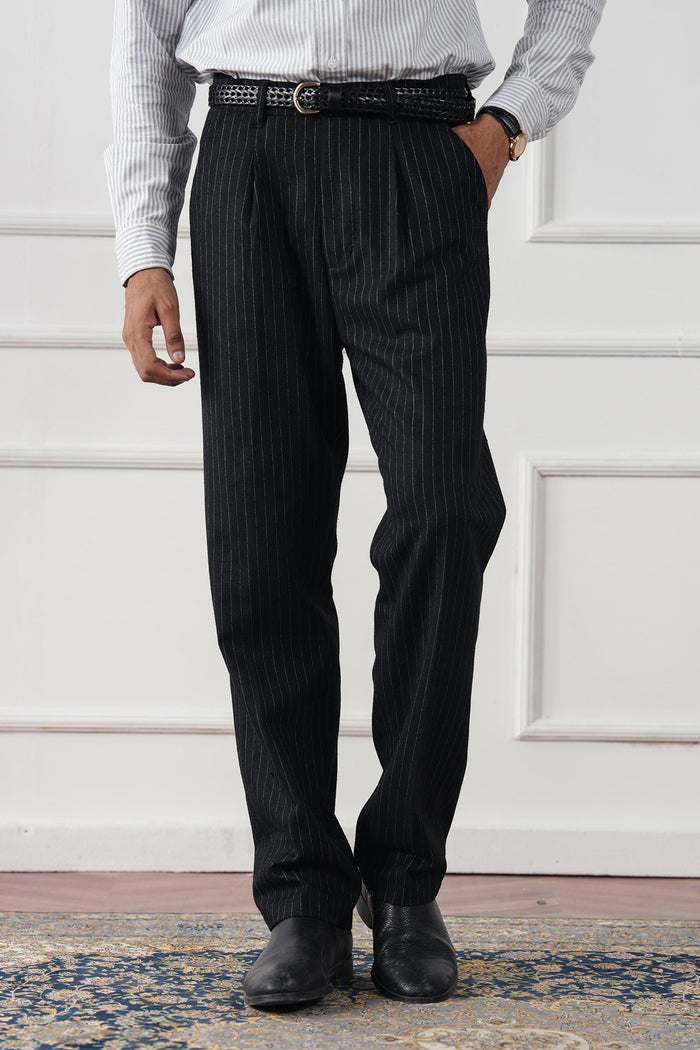 Pinstripe Wool Pant (MDP-02)