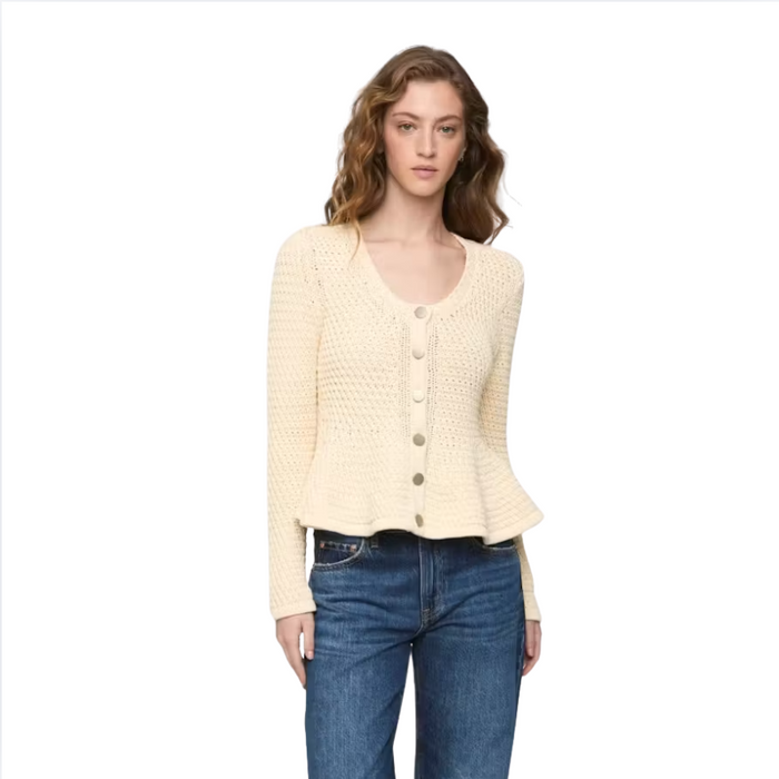 Pistola Elina Peplum Cardigan