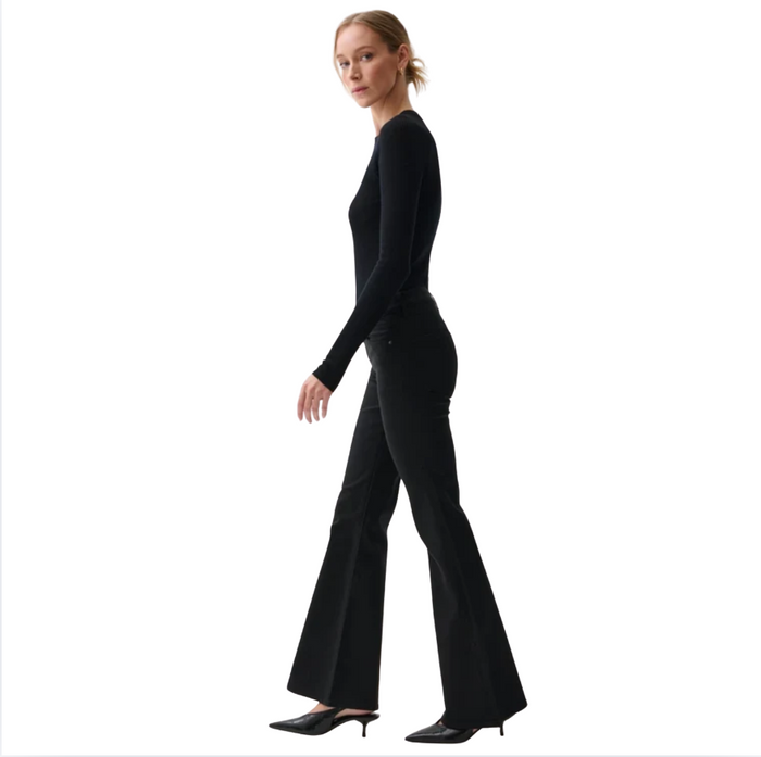 Pistola Kinsley Mid Rise Ultra Flare in Night Flight
