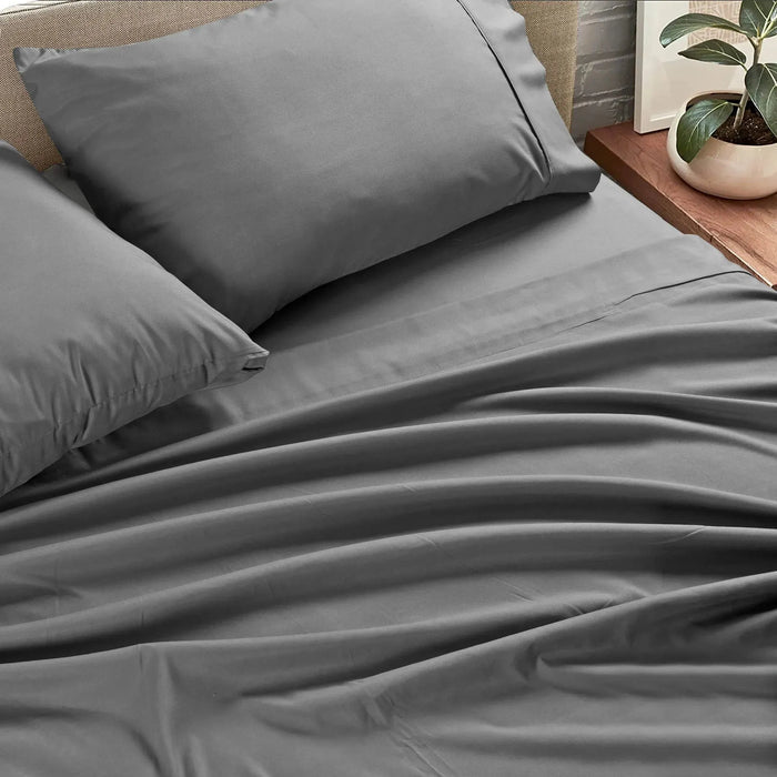 Plain Microfiber Sheet Set in Solid Colors - Rifz Textiles Inc
