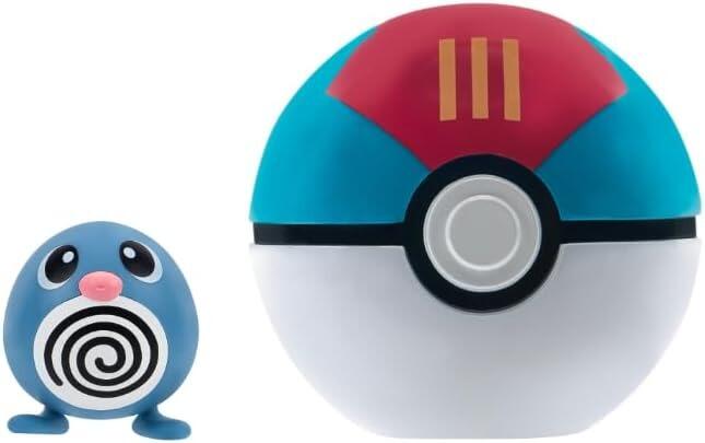 Pokémon Clip N Go Battle Figure Wave 17 - Poliwag With Lure Ball