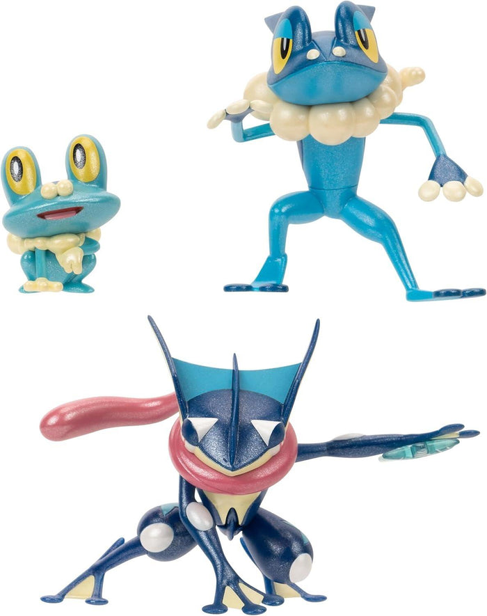 Pokémon Select Figure Evolution Multipack - Fraokie, Frogadier & Greninja