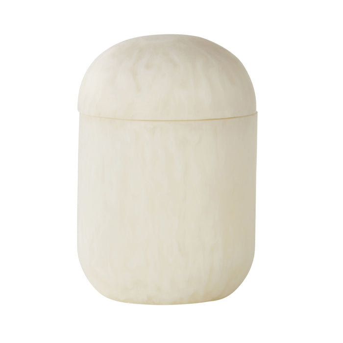 Poppi Bathroom Canister Pearl