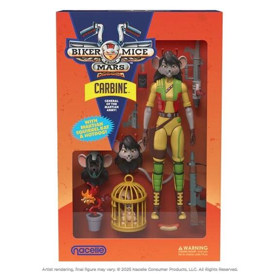 *PRE-ORDER Biker Mice from Mars Action Figure Wave 2 - Carbine