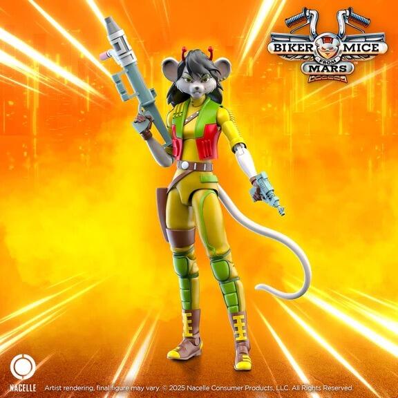 *PRE-ORDER Biker Mice from Mars Action Figure Wave 2 - Carbine