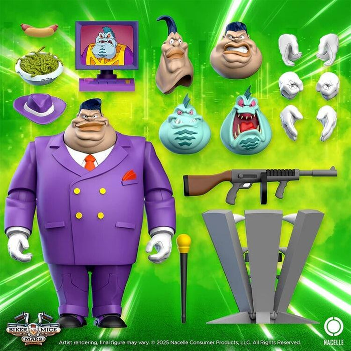 *PRE-ORDER Biker Mice from Mars Action Figure Wave 2 - Limburger