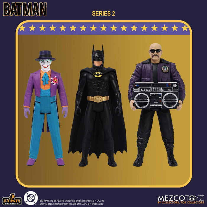 *PRE-ORDER DC Batman (1989) 5 Points Deluxe Action Figure Wave 2 - Set of 3
