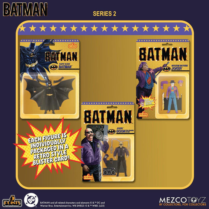 *PRE-ORDER DC Batman (1989) 5 Points Deluxe Action Figure Wave 2 - Set of 3