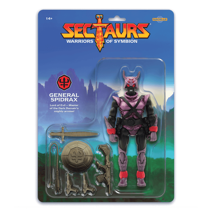 *PRE-ORDER Nacelle Toys Sectaurs 7 Inch Scale Action Figure Wave 2 - Spidrax