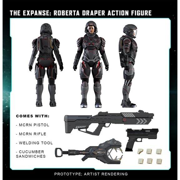 *PRE-ORDER Nacelle Toys The Expanse 7 Inch Scale Action Figure Wave 1 - Bobbie Draper