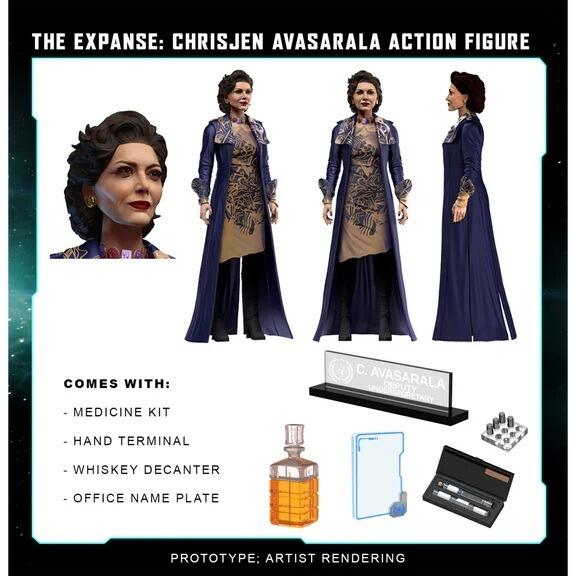 *PRE-ORDER Nacelle Toys The Expanse 7 Inch Scale Action Figure Wave 1 - Chrisjen Avasarala