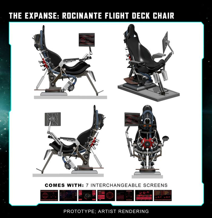 *PRE-ORDER Nacelle Toys The Expanse 7 Inch Scale Action Figure Wave 1 - Rocinate Flight Deck Chair