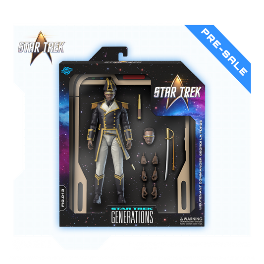 *PRE-ORDER Star Trek Action Figure Wave 2 - Lieutenant Commander Geordi La Forge