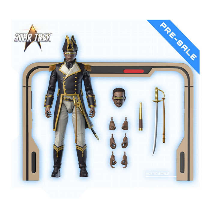 *PRE-ORDER Star Trek Action Figure Wave 2 - Lieutenant Commander Geordi La Forge