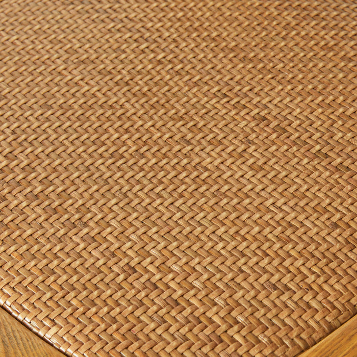 Provincial Cross Back Dining Stool Natural Oak