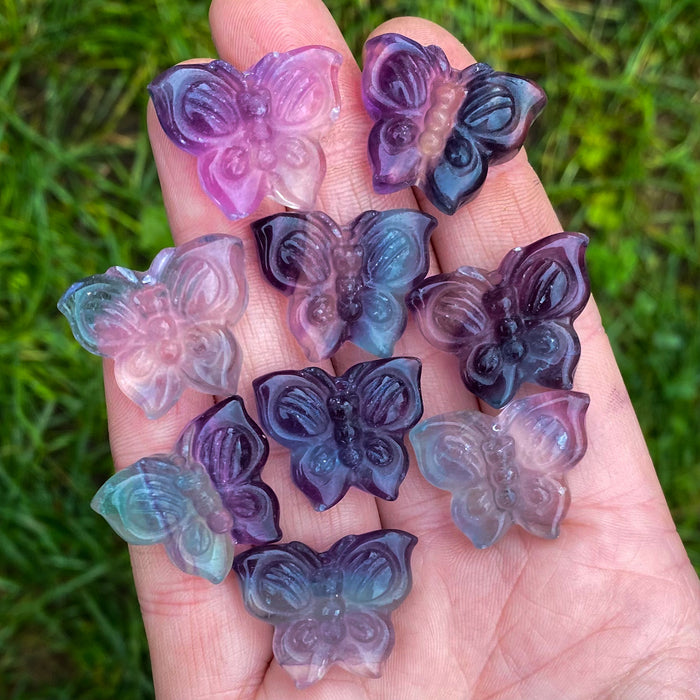 Rainbow Fluorite Butterfly