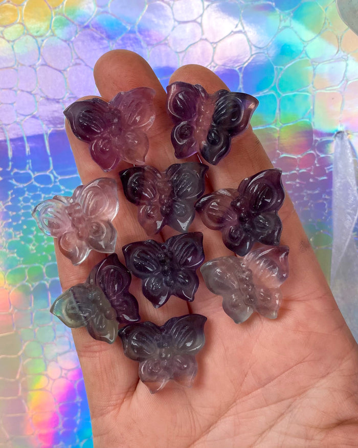 Rainbow Fluorite Butterfly