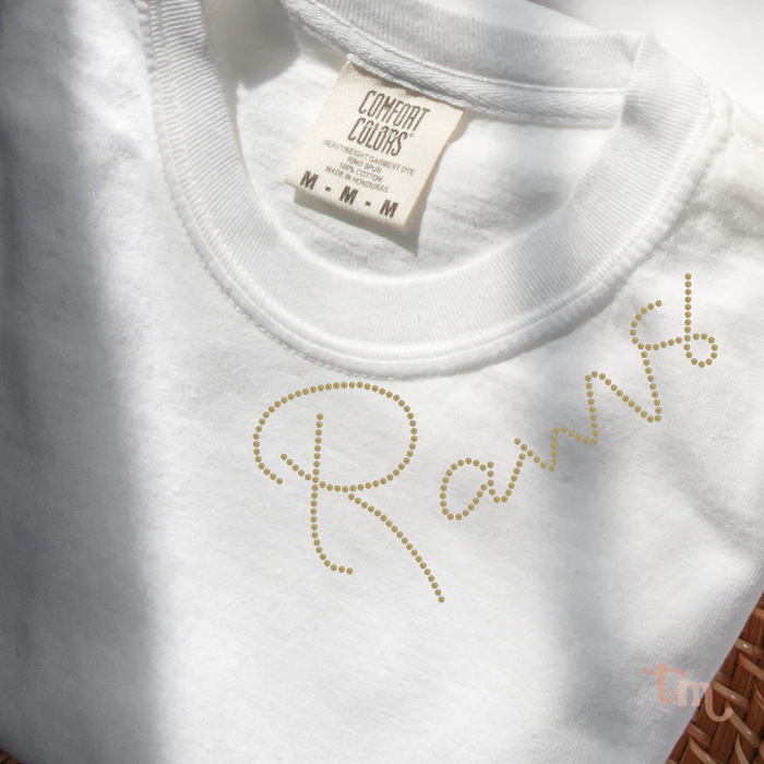 Rams Collar SHEET OF FOUR SPANGLE TRANSFER