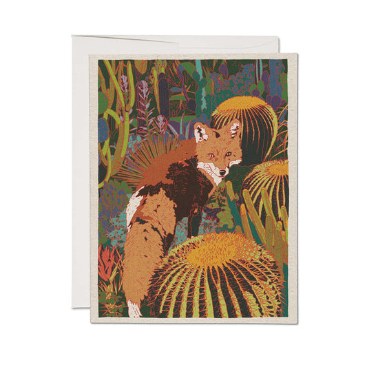 RED FOX CARD