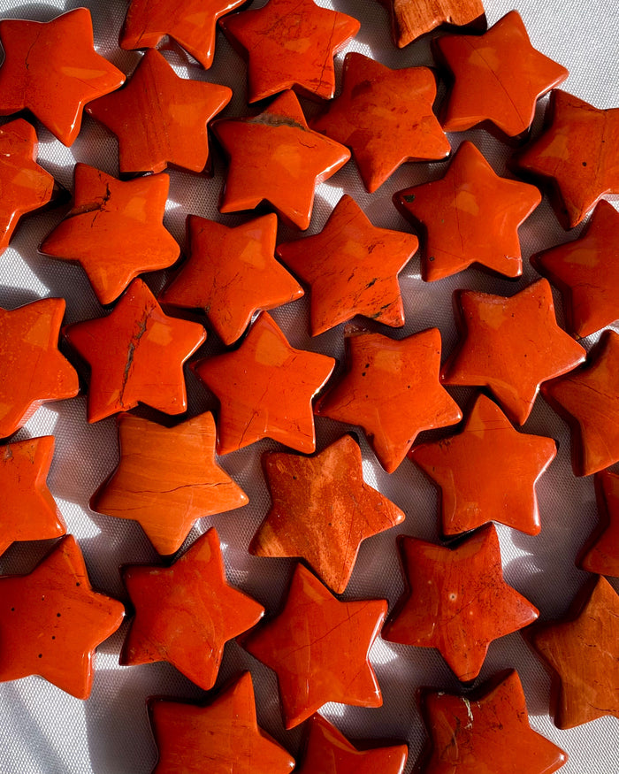 Red Jasper Stars