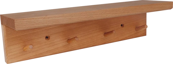 REDECKER SHELF WITH HOOKS