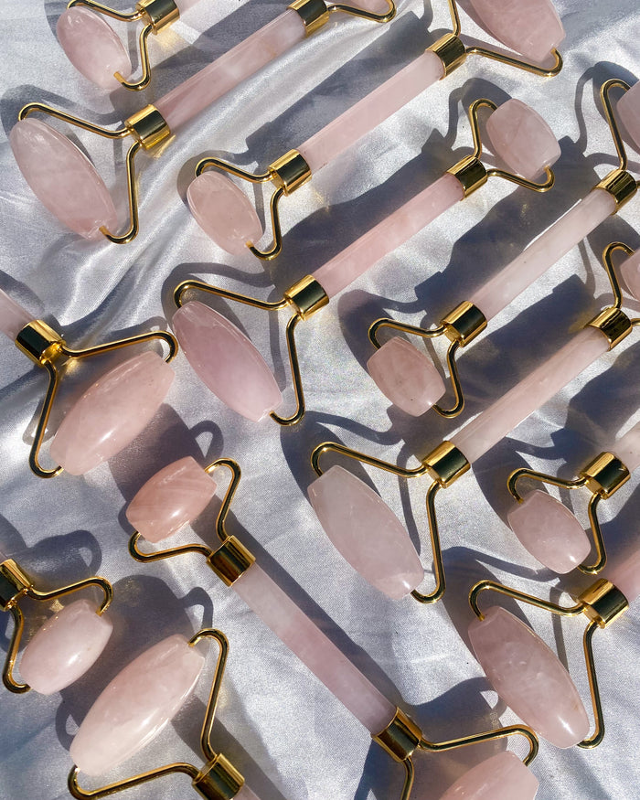 Rose Quartz Facial Roller