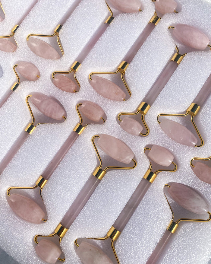 Rose Quartz Facial Roller