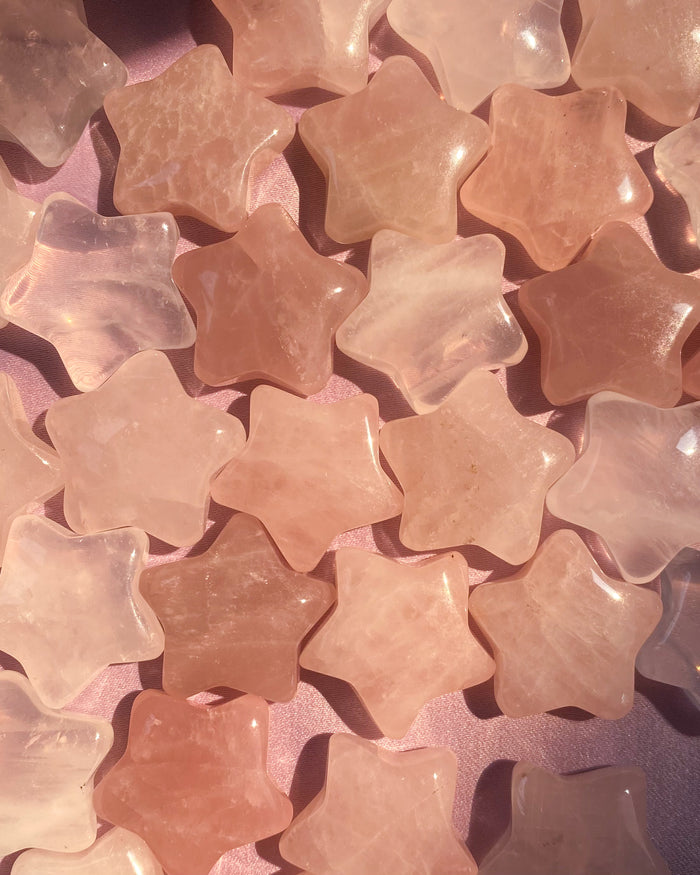 Rose Quartz Star