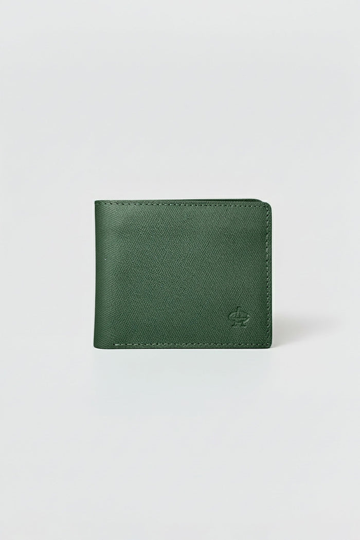 Saffiano Leather Bi-fold Wallet (LW-14)