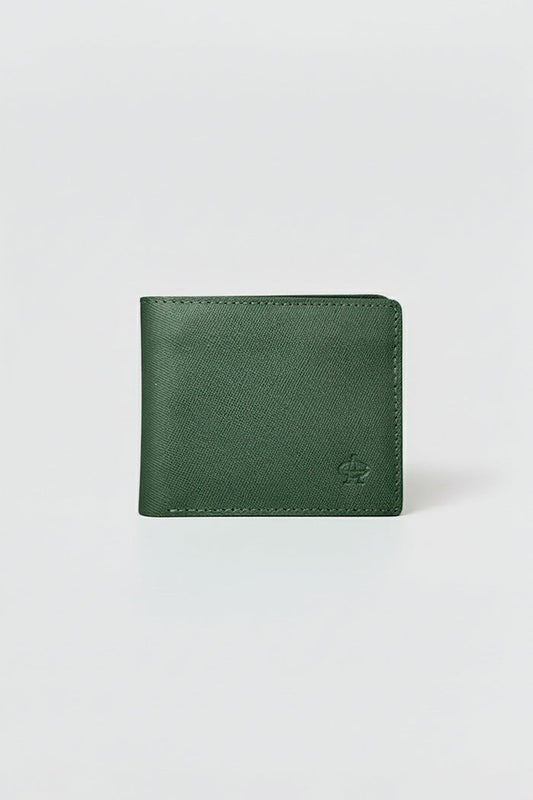 Saffiano Leather Bi-fold Wallet (LW-14)