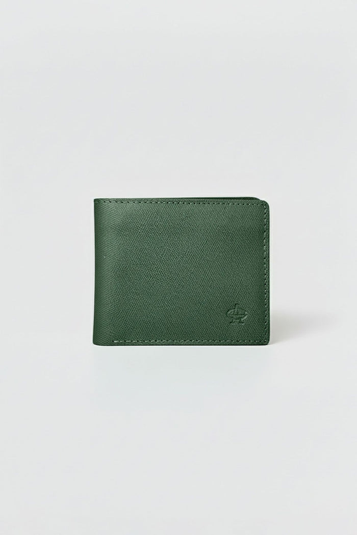 Saffiano Leather Bi-fold Wallet (LW-14)