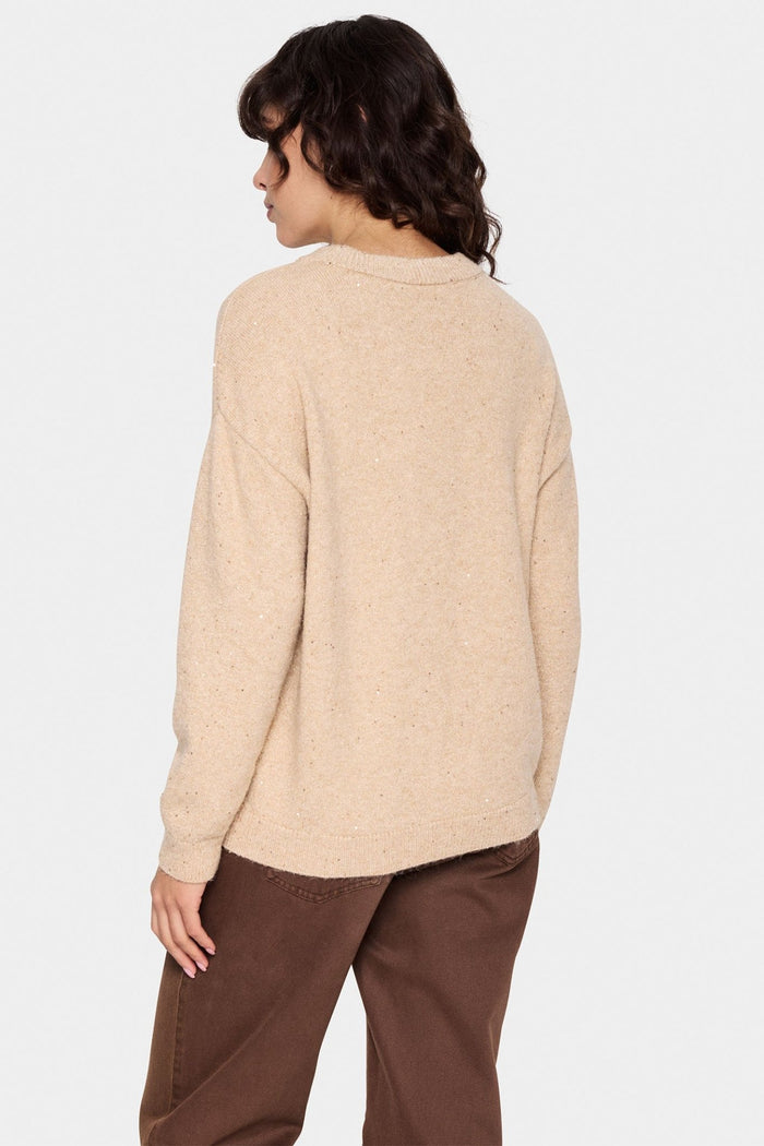 Saint Tropez 30513581 HayaSZ Pullover Macadamia - Dotique