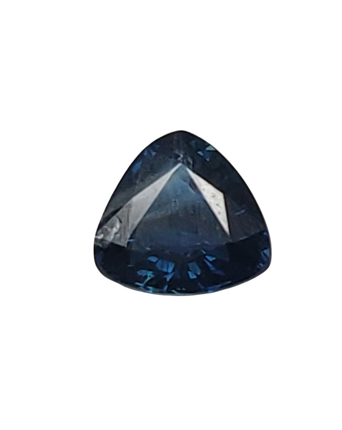 Sale!!!!  0.49ct Natural Medium Dark Blue Sapphire, 5mm Trillion Cut, I Clarity loose stone, September Birthstone