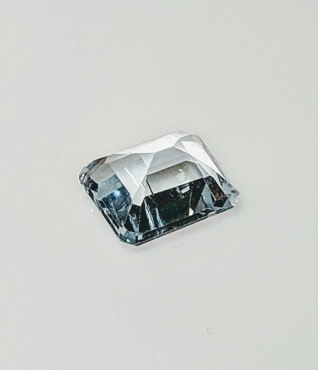 SALE!!!, 3.78ct, Natural Genuine Brazilian Aquamarine, 10x8 Emerald Cut Faceted, SI loose stone