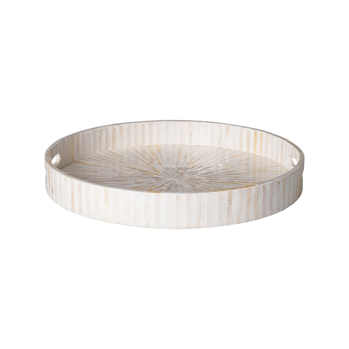 Samal Capiz Round Tray