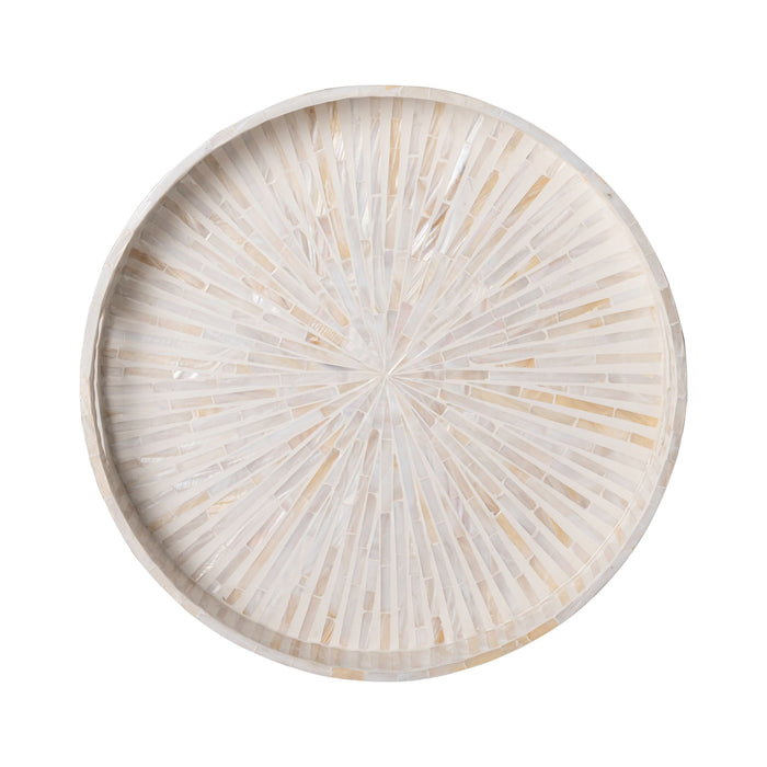 Samal Capiz Round Tray