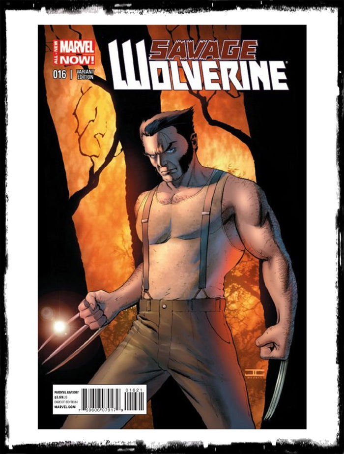 SAVAGE WOLVERINE - #16 JOHN CASSADAY 1:50 VARIANT (2014 - NM)