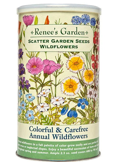 SCATTER CAN WILDFLOWERS