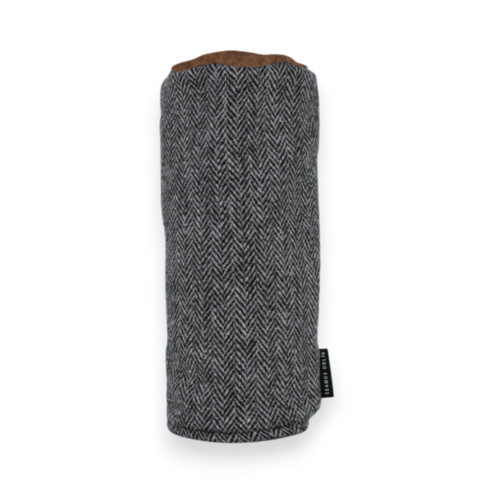 Charcoal Harris Tweed / Whiskey Outlaw