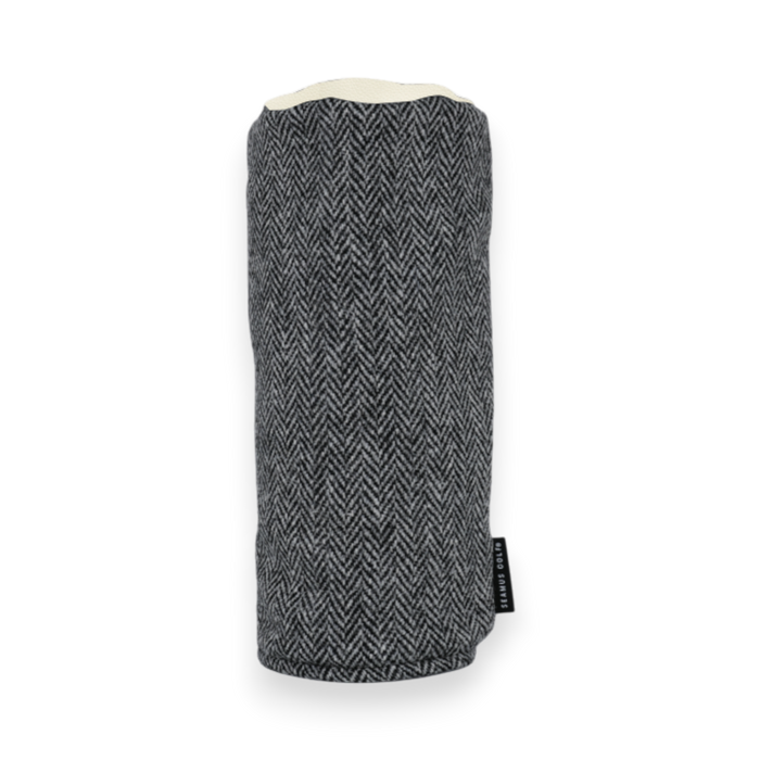 Charcoal Harris Tweed / Cream Tribeca