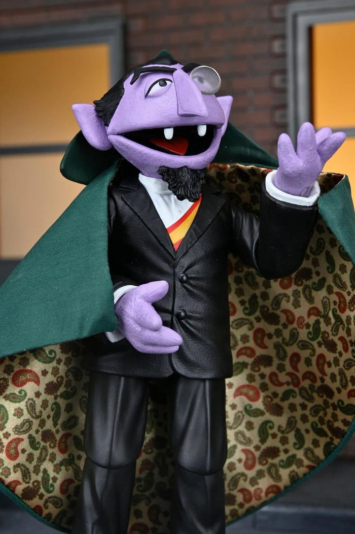 Sesame Street 7 Inch Scale Ultimate Action Figure - Count Von Count
