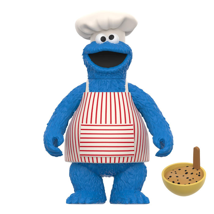 Sesame Street ReAction Action Figure Wave 4 - Chef Cookie Monster