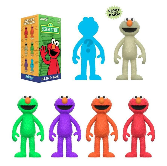 Sesame Street ReAction Action Figure Wave 4 Blind Box - Elmo