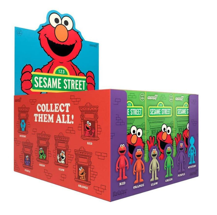 Sesame Street ReAction Action Figure Wave 4 Blind Box - Elmo