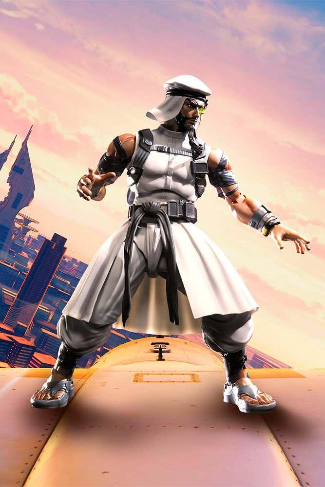 S.H. Figuarts Street Fighter Action Figure - Rashid (SF 5)