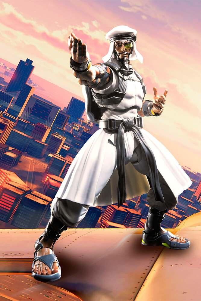 S.H. Figuarts Street Fighter Action Figure - Rashid (SF 5)