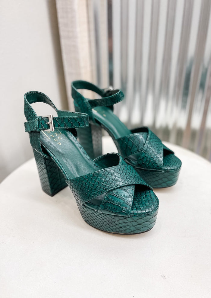 Shu Shop Eugenia Heels - Green